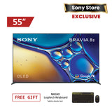 55" BRAVIA 8 II | XR Processor | OLED | 4K Ultra HD | High Dynamic Range (HDR) | Smart TV (Google TV) 0