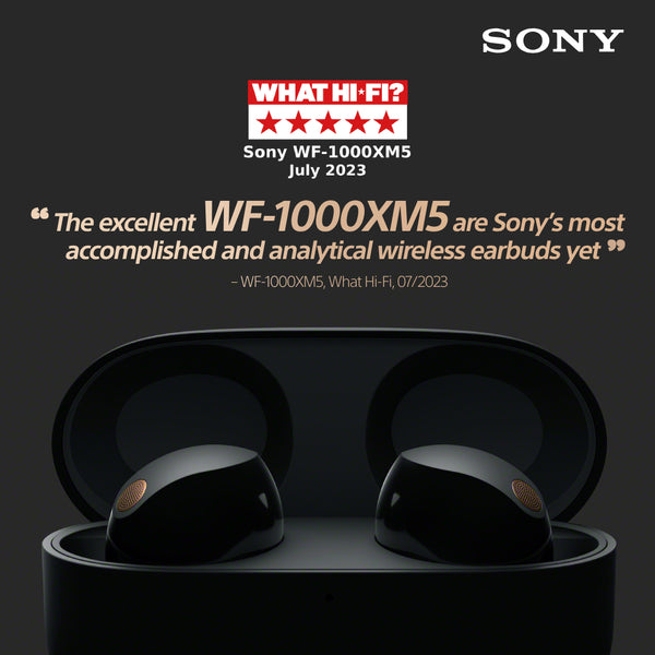 Sony WF-1000XM5 Wireless Noise Cancelling True Wireless Earphones