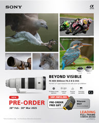 FE 400-800mm F6.3-8 G OSS
