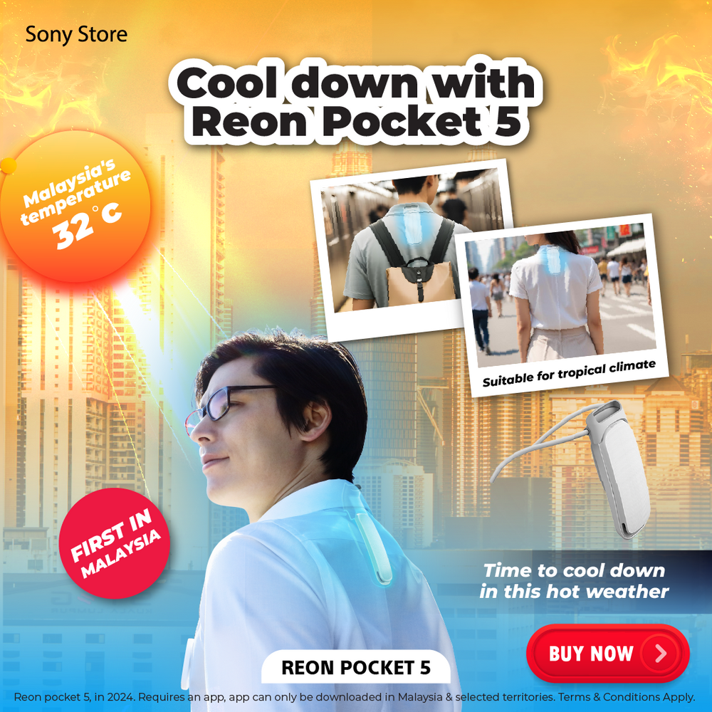 REON POCKET 5 - Wearable Cooling & Warming Device