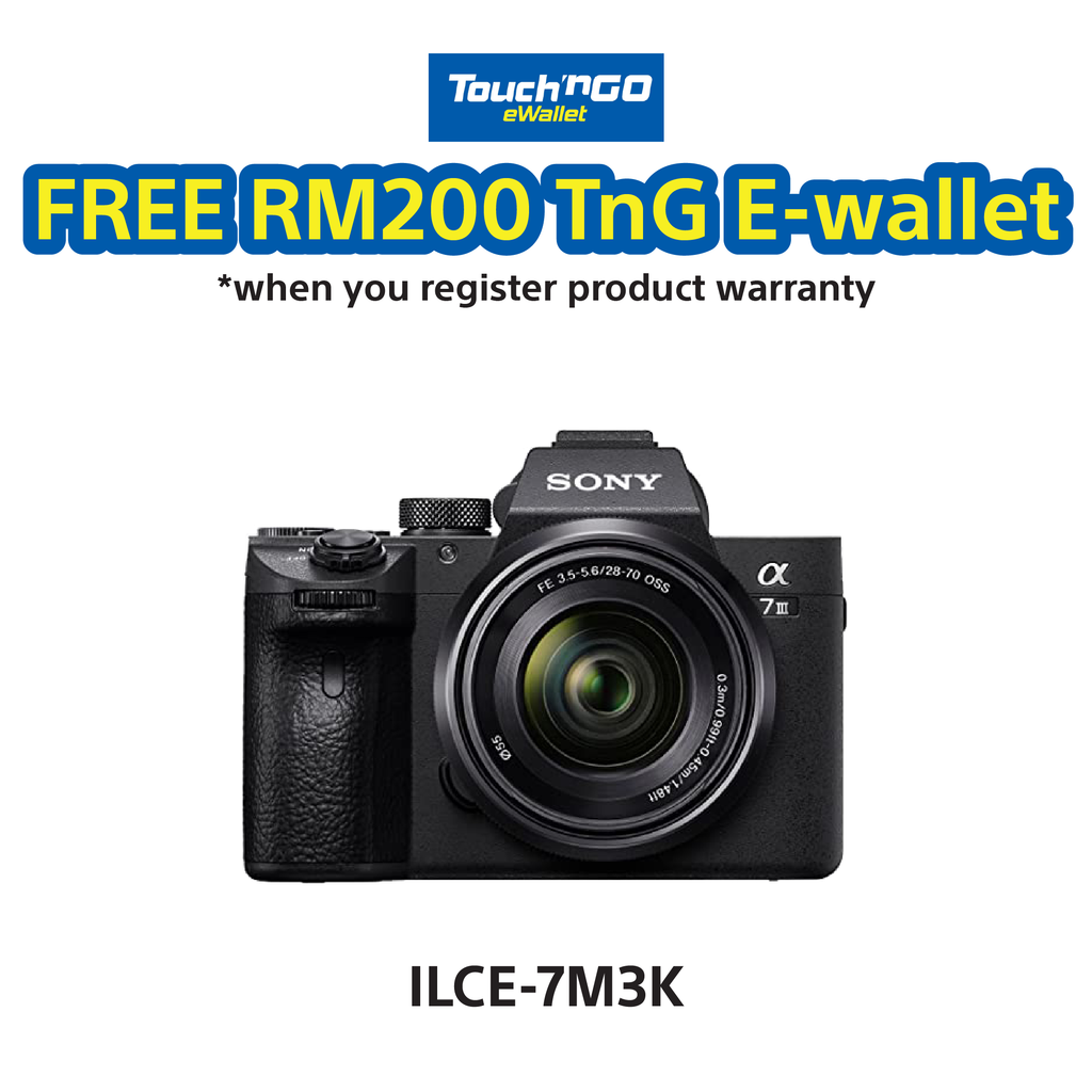 Sony Store Online Malaysia | ILCE-7M3 Alpha 7 III with 35mm full 