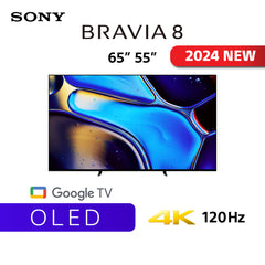 BRAVIA 8 | 65 inch | 65XR80 | XR Processor | OLED | 4K Ultra HD | High Dynamic Range (HDR) | Smart TV (Google TV)