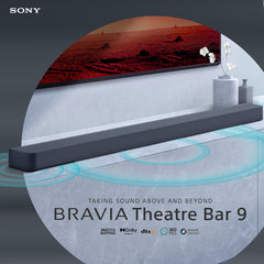 BRAVIA Theatre Bar 9 | Flagship Single Soundbar | 360 Spatial Sound Mapping | Dolby Atmos®/DTS:X®