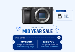 ILCE-6400 - Alpha 6400 E-mount camera