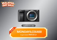 ILCE-6400 - Alpha 6400 E-mount camera