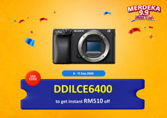 ILCE-6400 - Alpha 6400 E-mount camera