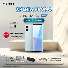 Xperia 10 VI –  Powerful battery, super lightweight.