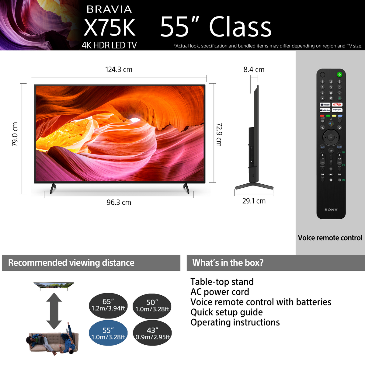 Sony Store Online Malaysia | X75K | 4K Ultra HD | High Dynamic Range (HDR) | Smart TV (Google TV)