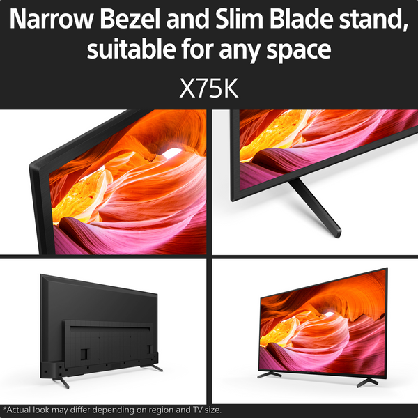 43" X75K | 4K Ultra HD | High Dynamic Range (HDR) | Smart TV (Google TV)
