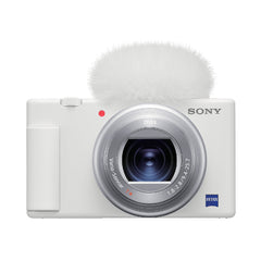 Digital Camera ZV-1 (White) with Shooting Grip VPT2BT